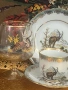Сет порцелан с ловен мотив, снимка 2