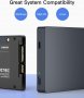 Inateck кутия за 2.5 "SATA SSD, HDD, USB C към SATA адаптер USB 3.0 , снимка 5