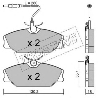 комплект предни накладки TRUSTING 144.0 ЗА Renault LAGUNA ,MEGANE,SAFRANE,  SPORT SPIDER,ESPACE , Da, снимка 2 - Части - 36090344