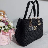  Луксозна Черна чанта код Р61, снимка 3 - Чанти - 35654239