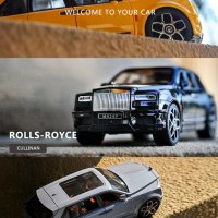 Метални колички: Rolls-Royce Cullinan (Ролс-Ройс Кулинан), снимка 7 - Колекции - 41757651