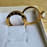 Бижута Bvlgari от медицинска стомана , снимка 10 - Обеци - 41733783