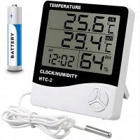 Термометър за вътрешна и външна температура , от -50 до 70 градуса, снимка 1 - Други стоки за дома - 40783679