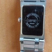 Оригинален часовник ESPRIT сребрист с кристали, снимка 3 - Дамски - 41759805