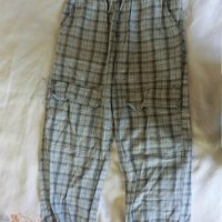 Кариран спортен панталон, снимка 3 - Детски панталони и дънки - 33854553