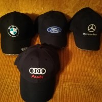 Шапка с козирка бродирана 3D емблема лого на кола BMW Audi Mercedes Ford Skoda Porsche Subaru Volksw, снимка 17 - Шапки - 41373029