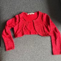 Червени ръкави Н&M за Коледа и фотосесия, снимка 1 - Детски якета и елеци - 42639831