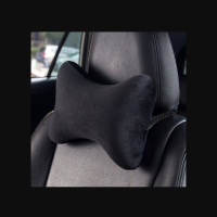 Възглавница за врат за автомобил, бежав цвят, с ластик, 2бр, снимка 4 - Аксесоари и консумативи - 44808873