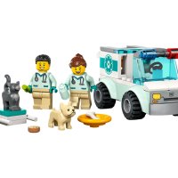 LEGO® City Great Vehicles 60382 - Спасение с ветеринарен бус, снимка 3 - Конструктори - 40573644