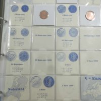 Класьор Евро монети Нидерландия 1999 - 2008г., снимка 3 - Нумизматика и бонистика - 42600376