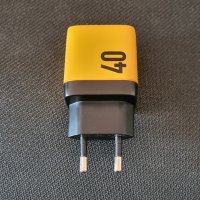 WEKOME GaN 40W зарядно с два USB TYPE-C порта, снимка 7 - Оригинални зарядни - 41961506
