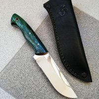 Ръчно изработен ловен нож от марка KD handmade knives ловни ножове, снимка 1 - Ловно оръжие - 39889876