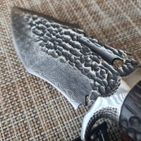 Нож от дамаска стомана , снимка 3 - Ножове - 41839627