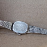 Дамски сребърен часовник ''Receda'' 17 камъка, снимка 4 - Дамски - 41470952
