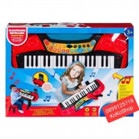 Детско пиано с микрофон и столче/детско пиано с различни функции, снимка 4 - Музикални играчки - 39065245