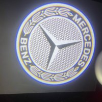 Mercedes/Мерцедес LED/ЛЕД лого проектор за врата, снимка 7 - Аксесоари и консумативи - 44142752
