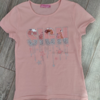 розова блузка, снимка 1 - Детски Блузи и туники - 36240926