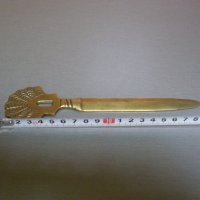 Бронзов нож., снимка 6 - Антикварни и старинни предмети - 40919787