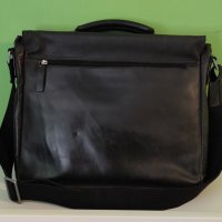 STRELLSON - Мъжка чанта за през рамо - естествена кожа, снимка 4 - Чанти - 42115227
