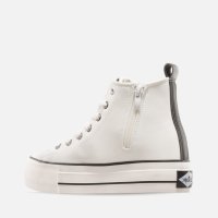 Кецове на платформа Lee Cooper White G-702-26, снимка 2 - Кецове - 42251737