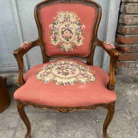 старинно кресло, снимка 1 - Дивани и мека мебел - 44682871