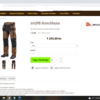 L.Brador 105PB Stretch Trouser размер 60 / XXXL Панталон със здрава и еластична материи - 433, снимка 3 - Панталони - 41621886