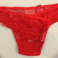 Нови с етикет еротични дамски червени бикини L размер, снимка 9 - Бельо - 35676751