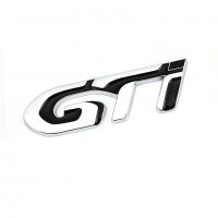 GTI емблема Silver - Black, снимка 3 - Аксесоари и консумативи - 35723972