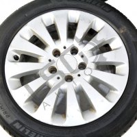 Алуминиеви джанти 5x112 с гуми R16 Mercedes-Benz C-Class 204 (W/S/C)(2007-2014) ID:90671, снимка 4 - Гуми и джанти - 39016950