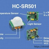 HC-SR501, снимка 1 - Друга електроника - 41772649