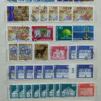Класьор с марки Швейцария 1000 бр., снимка 13 - Филателия - 44766982