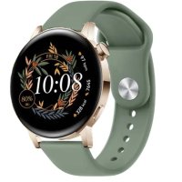 Силиконова Каишка (20мм) за Huawei Watch GT3 42 | GT2 42 | GT3 Pro 43mm | Samsung Watch, снимка 3 - Смарт гривни - 41170193