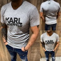 Мъжка тениска Karl Lagerfeld код 17, снимка 1 - Тениски - 39632758