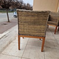Ратанови столове #естествен ратан, снимка 4 - Столове - 44383479