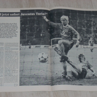 Оригинална футболна програма на Байерн Мюнхен срещу Вердер Бремен от 1985 г., снимка 8 - Фен артикули - 23852351