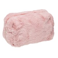 Тоалетна чанта, Pink Fur, 18x11x12см, Розова, снимка 1 - Други - 42253827