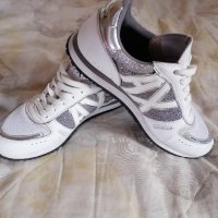 Armani exchange white/gray , снимка 2 - Маратонки - 42124161