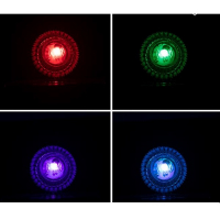 Звънец за велосипед, RGB, Colorful Light, 5см, снимка 2 - Аксесоари за велосипеди - 35982675