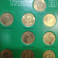 Нумизматичен лот 17 броя монети  Traum Elf 69 МОНЕТИ Световно първенство по футбол Мексико 70, рядък, снимка 4 - Нумизматика и бонистика - 41832841