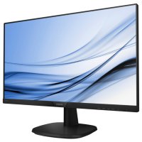 НОВ Монитор Philips 243V7QJABF/00 23,8’’ WLED,IPS, VGA, HDMI, Displayport, Speakers , снимка 2 - Монитори - 42300229