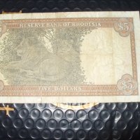 	Родезия	5 долара 1979 г, снимка 2 - Нумизматика и бонистика - 41520103