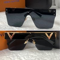 -25 % разпродажба Louis Vuitton 2023 висок клас мъжки слънчеви очила маска, снимка 1 - Слънчеви и диоптрични очила - 38978671