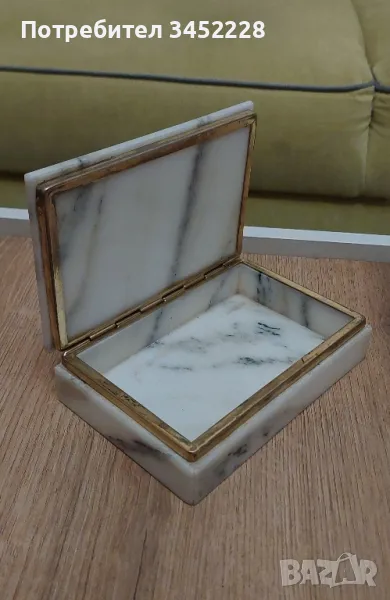 кутийка от мрамор за колекционери , снимка 1
