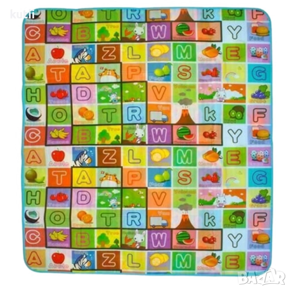 🔥САМО ДНЕС 🔥до 22.00 часа вечерта!🔥ДВУЛИЦЕВО ДЕТСКО КИЛИМЧЕ ТОПЛОИЗОЛИРАЩО🔥ПРОМО ЦЕНА 19.99 ЛВ, снимка 1