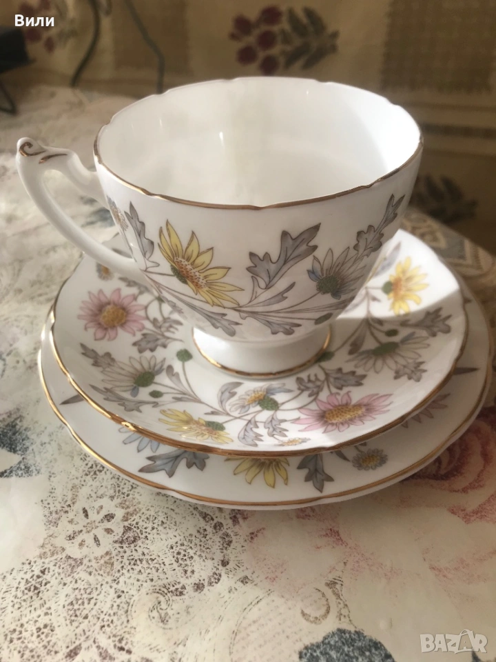 Coalport чаена чаша сет Somerset, снимка 1