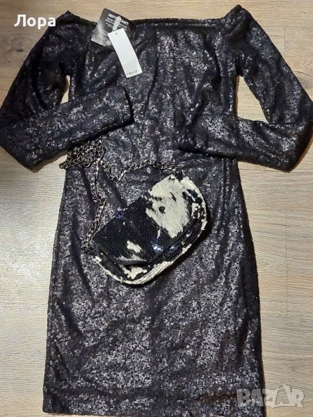 Официална рокля с пайети , снимка 1