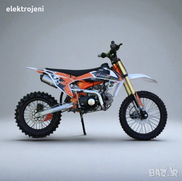 НОВИ! Кросов мотор 125 кубика M-Motors - Orange, снимка 1