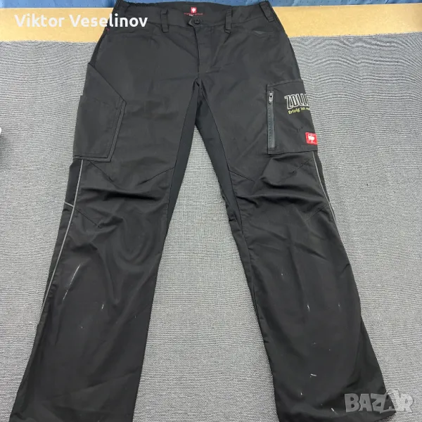 Engelbert Strauss Мъжки Работен панталон размер 52 Черен, снимка 1