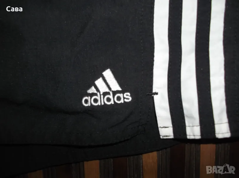 Шорти ADIDAS  мъжки,ХЛ-2ХЛ  /черни,тъмносини/, снимка 1