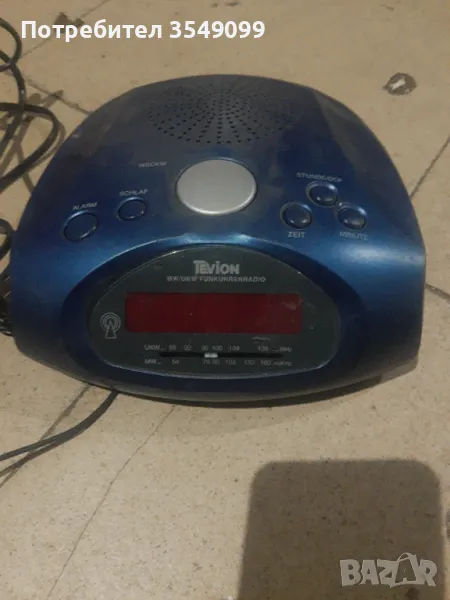 Радио часовник, снимка 1